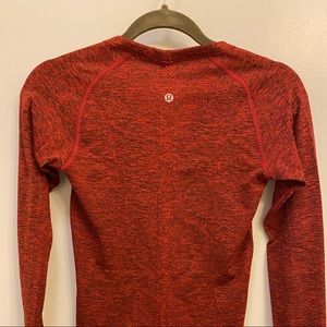 Lululemon Swiftly Tech Long Sleeve - Red